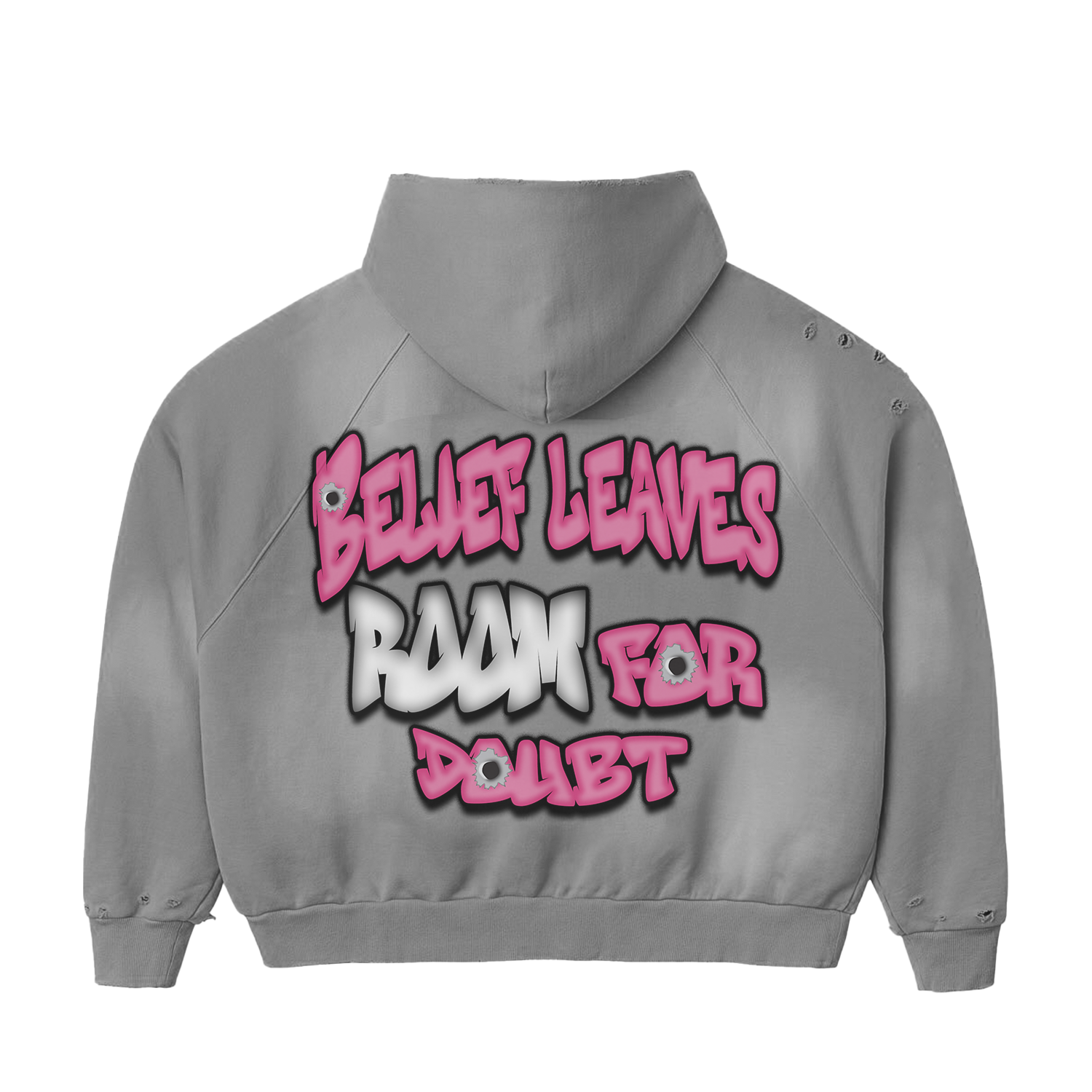 "SLATE" NO DOUBT HOODIE