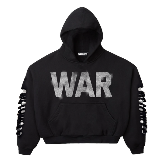 Flannel Frame Hoodie (black)