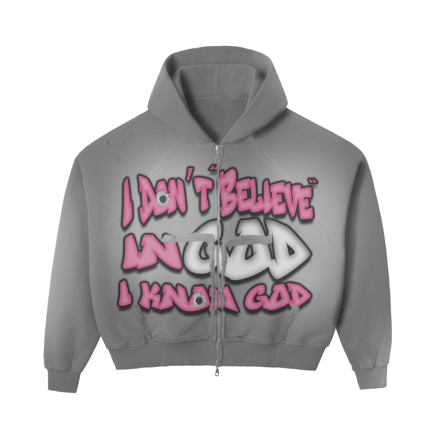 "SLATE" NO DOUBT HOODIE